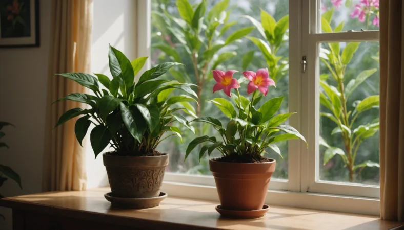 dipladenia feuilles jaunissent