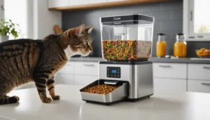 distributeur nourriture chat