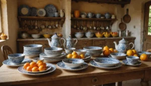 vaisselle provençale traditionnelle