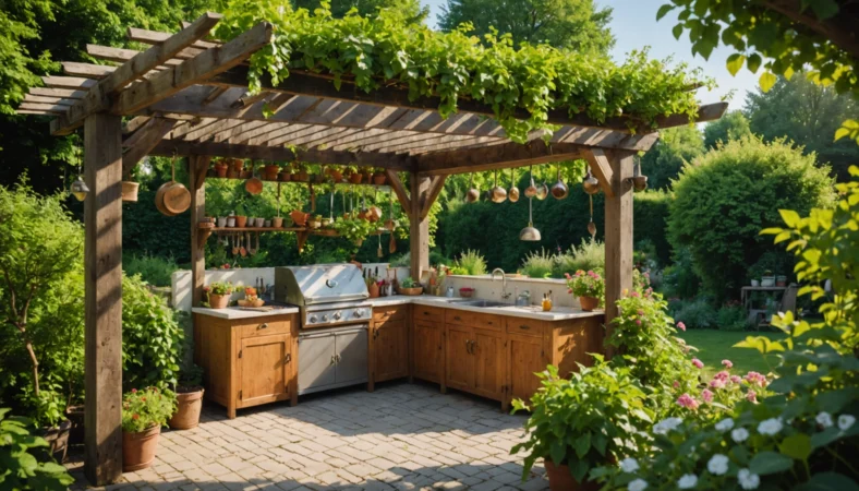 abri cuisine d'été