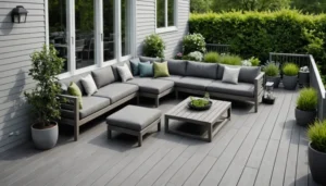 terrasse bois gris
