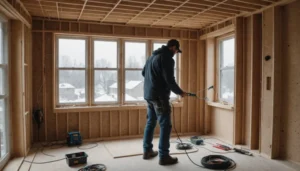 électricité avant ou après isolation