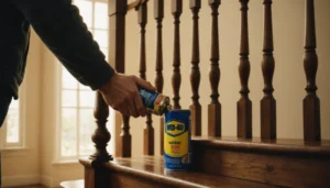 escalier qui grince wd40