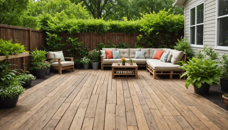 terrasse en palette durée de vie