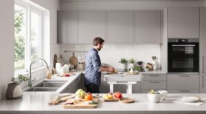 hauteur plan de travail cuisine