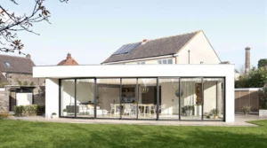 extension maison toit plat