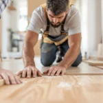 maison plancher bois