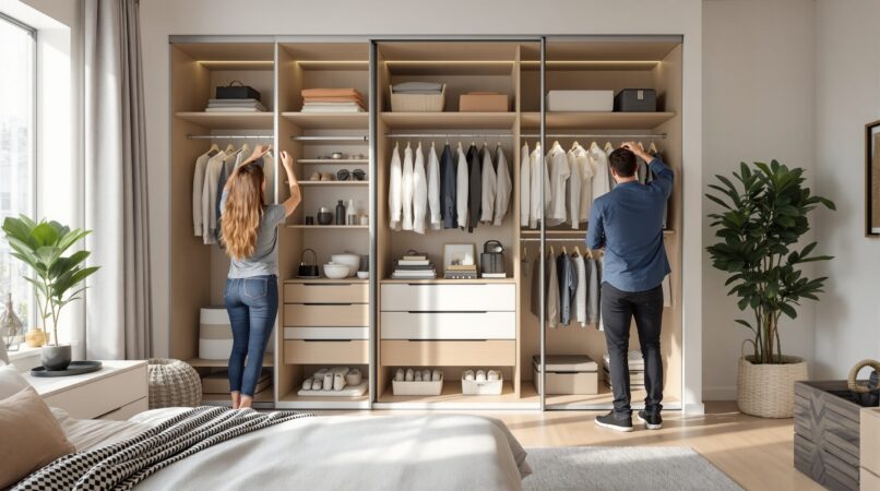 amenagement dressing dans chambre