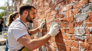 façades en brique rénovation et entretien