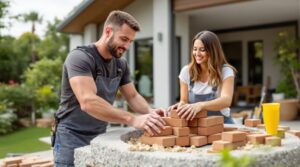construire un four à pizza extérieur
