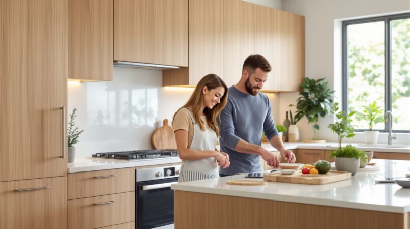 moderniser une cuisine bois