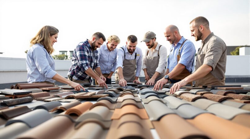 different type de tuiles