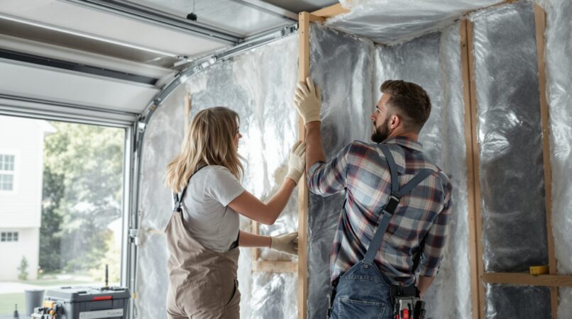 isoler un garage pas cher