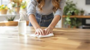 nettoyer bois vinaigre blanc