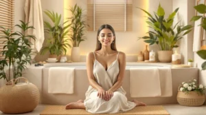 zen salle de bain cocooning