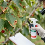 maladie cerisier feuille marron
