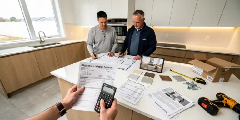 prix d'une pose de cuisine