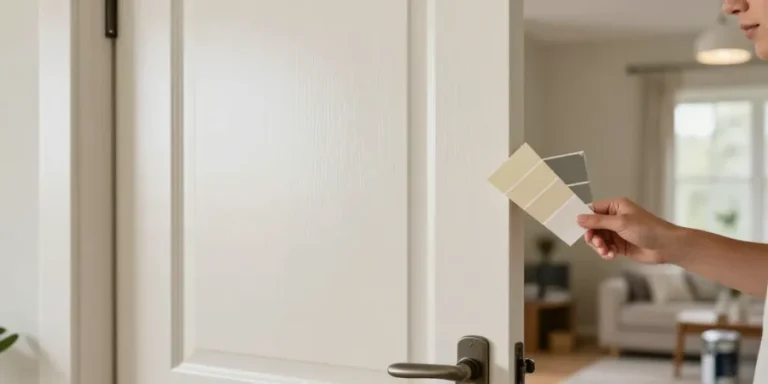 quelle peinture pour porte interieur