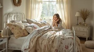 chambre shabby campagne