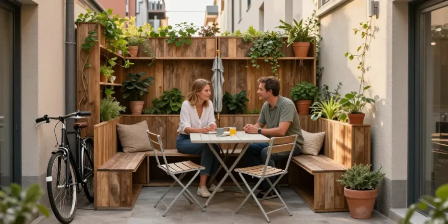 cour intérieure amenagement patio
