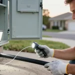 deboucher fourreau fibre