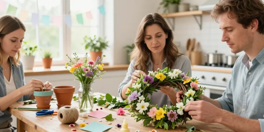 décoration printemps a faire soi meme