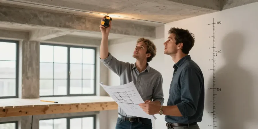 mezzanine hauteur sous plafond