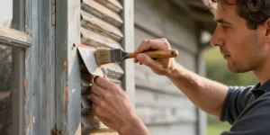 refaire un volet en bois