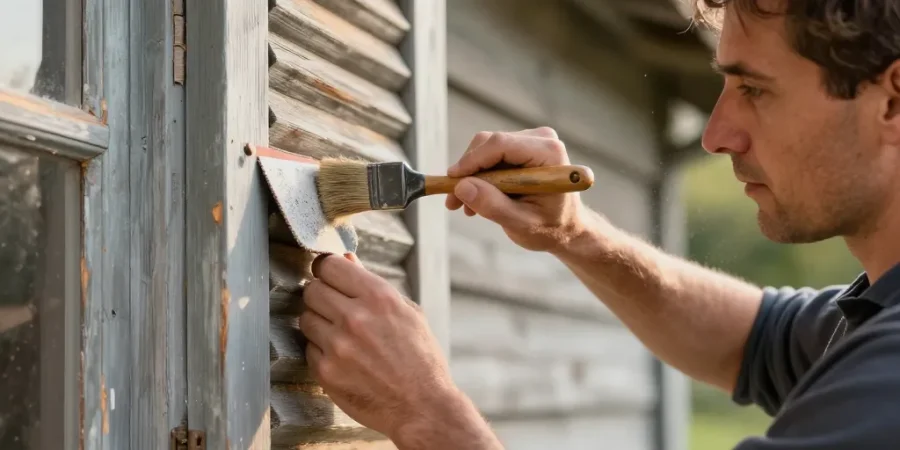refaire un volet en bois