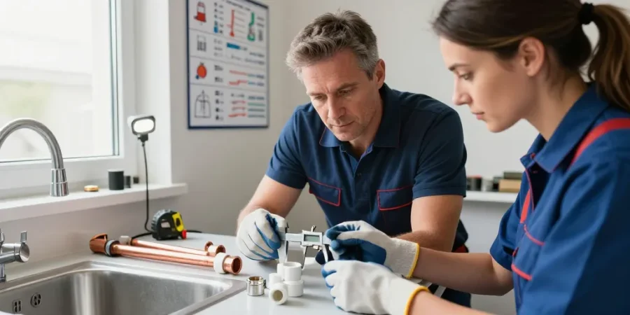 taille tuyaux plomberie