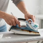 comment nettoyer une semelle de fer à repasser brûlé