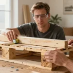 étagère palette récup