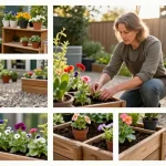 idee petit jardin fleuri