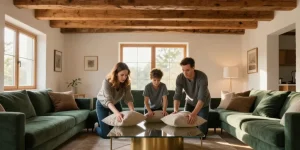 maison poutre apparente