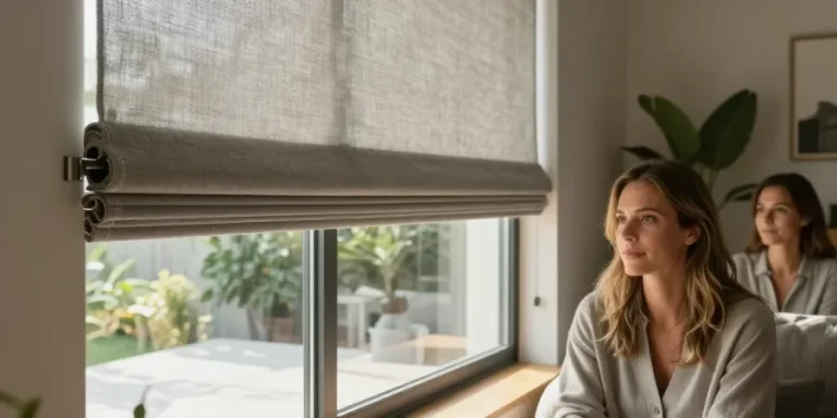 store californien baie vitrée