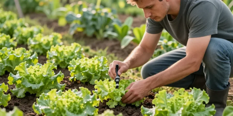 comment arroser les salades