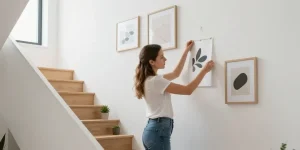 décorer une cage d'escalier