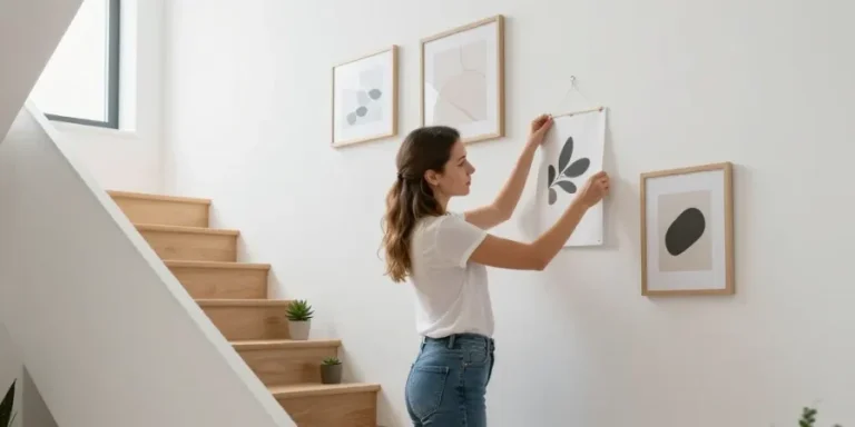 décorer une cage d'escalier