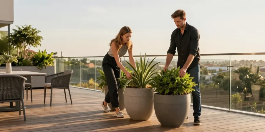 paysager une terrasse
