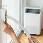 climatiseur mobile evacuation air chaud