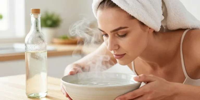 inhalation rhume vinaigre blanc