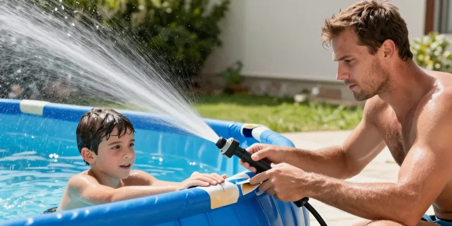 piscine tubulaire qui casse