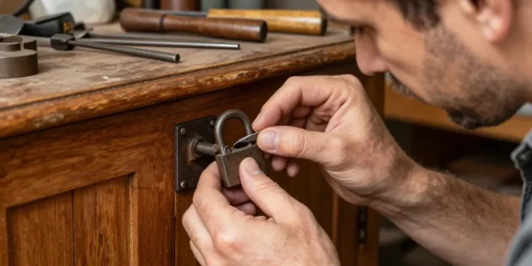 ouvrir une ancienne serrure