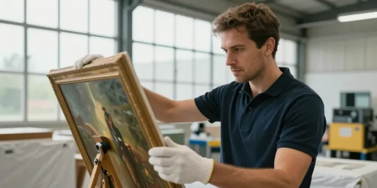 déménagement d'oeuvres d'art