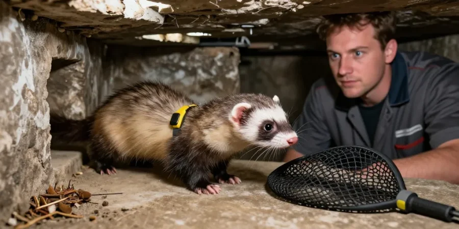 dératisation avec furet prix