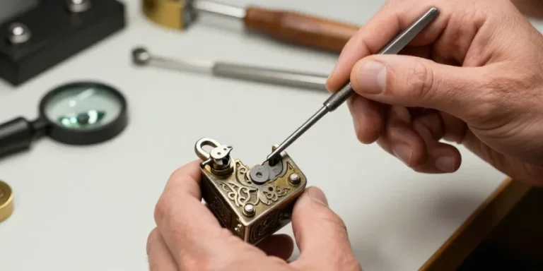 ouvrir une ancienne serrure