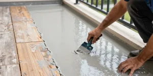 résine pour balcon extérieur