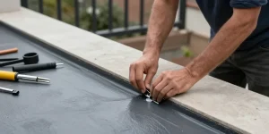 résine pour balcon extérieur